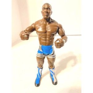 Rare Shelton Benjamin WWE Wrestling Action Figure Jakks 2003 Ruthless Aggression